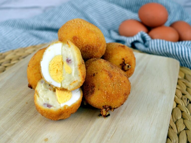 Huevos rebozados
