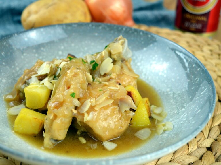 Pollo a la cerveza